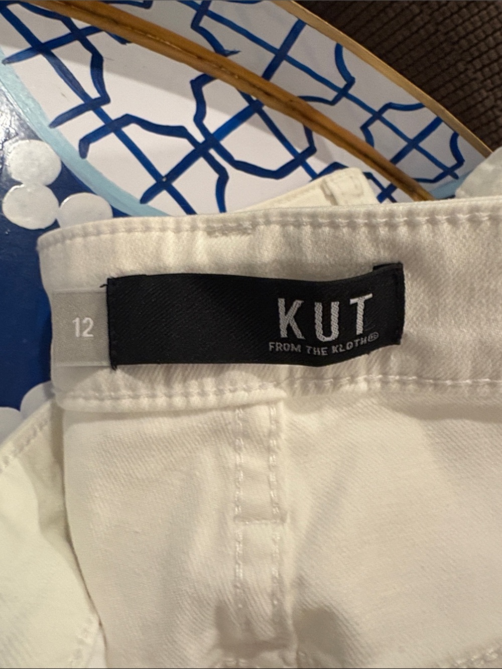 Kut from the Kloth White Jeans 12
